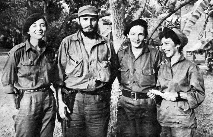 Vilma, Fidel, Raul, Celia